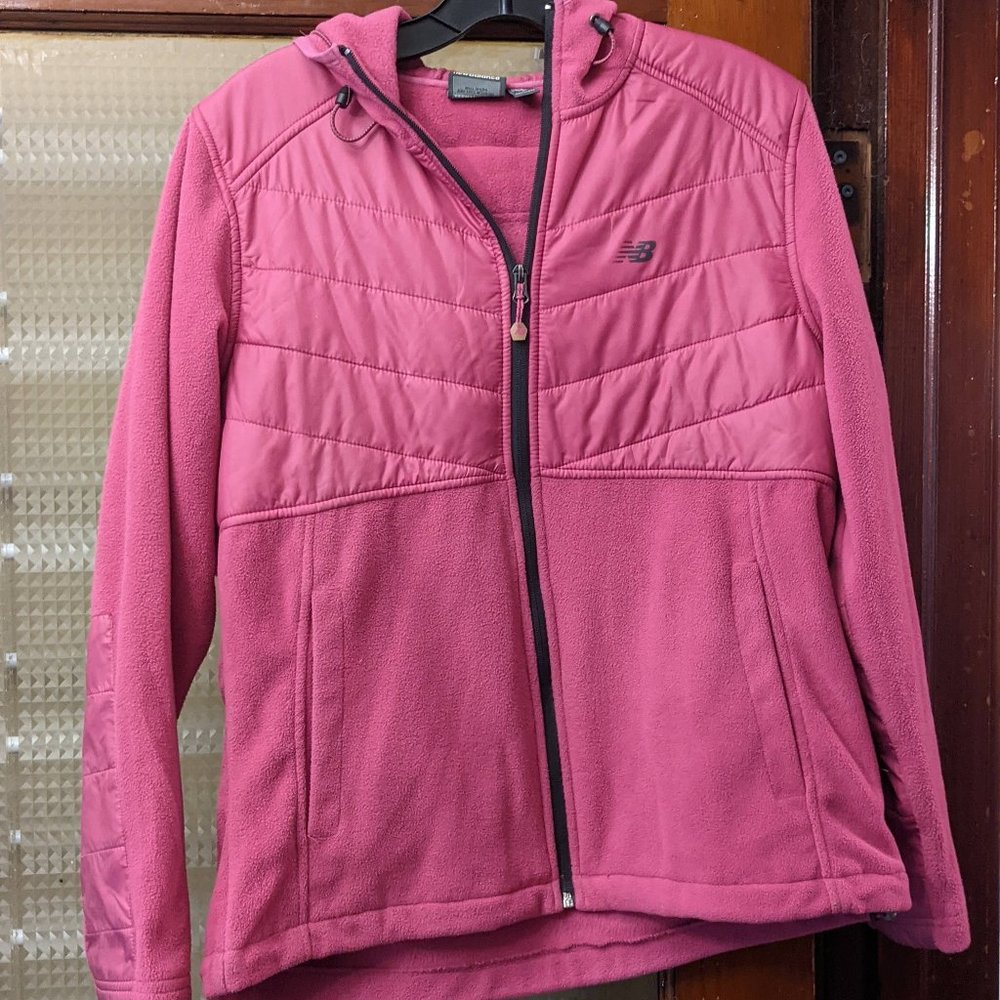 Pink, New Balance Jacket, Size M / L